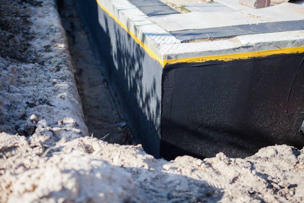 Professional Waterproofing technician working in Wilkinson, IN